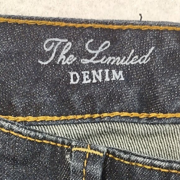 The Limited Denim Medium Dark Wash 678 Cotton Jeans. Size 2R - Picture 8 of 11